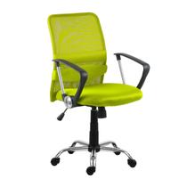 Cadeira Escritorio MGM Flex Bilbao Diretor Verde Limao Reclinavel