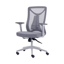Cadeira Escritório Nr-17 Giratória Diretor Vancouver Cinza Braços 3d Cinza Cadeira Escritório Nr-17 Giratória Diretor Vancouver Cinza Braços 3d Cinza