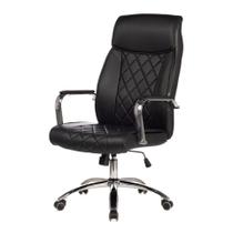 Cadeira Escritório Presidente BLM720P Blume Tela Mesh Preto Base Rodizio PU Cadeira Escritório Presidente BLM720P Blume Tela Mesh Preto Base Rodizio PU
