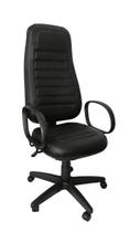 Cadeira Escritório Presidente Comfort Plus - Base Preta Cadeira Escritório Presidente Comfort Plus - Base Preta