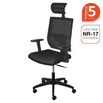 Cadeira Escritório Presidente Ergonômica NR17 Atenas