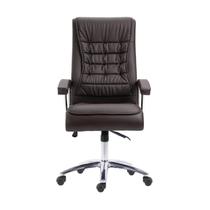 Cadeira Escritório Presidente Ergonômica NR17 material sintético Mola Ensacada