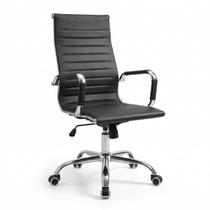 Cadeira Escritório Presidente Executiva Esterinha giratoria em material sintético sistema relax regulagem de altura Cadeira Escritório Presidente Executiva Esterinha giratoria em material sintético sistema relax regulagem de altura