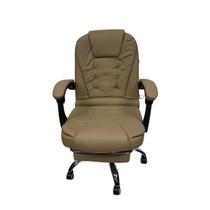 Cadeira Escritório Presidente Executiva Luxo com Massageador e Descanso de pernas Retrátil Cadeira Escritório Presidente Executiva Luxo com Massageador e Descanso de pernas Retrátil