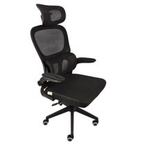 Cadeira Escritório Presidente Giratória Ergonômica Tela Mesh