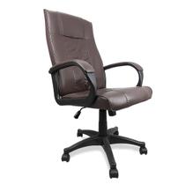Cadeira escritorio presidente marrom giratoria - 4008