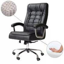 Cadeira Escritório Presidente Premium Nr17 150kg Ergonômica