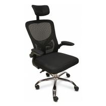 Cadeira Escritório Presidente UltraComfort Pro Giratória Ergonômica com Laudo NR17 em tela Mesh respirável com ajuste de altura e sistema relax