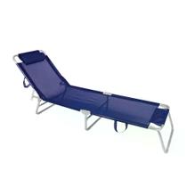 Cadeira Espreguiçadeira Alumínio Mor - Azul-turquesa