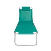Cadeira Espreguiçadeira Alumínio Turquesa Mor 002702