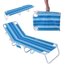 Cadeira Espreguicadeira Comfort Bel para Piscina Praia Azul