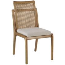 Cadeira estofada dalia sem braço