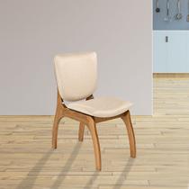 Cadeira Estofada para Mesa de Jantar 50 x 86 Cm Irlanda Madeira Maciça Imbuia Linho Bege M58 - RMI Cadeira Estofada para Mesa de Jantar 50 x 86 Cm Irlanda Madeira Maciça Imbuia Linho Bege M58 - RMI