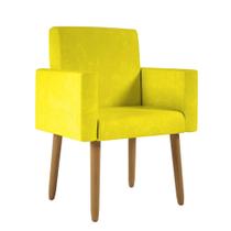Cadeira Estofada Poltrona para Sala Quarto Balaqui Decor