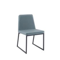 Cadeira Estofada Yanka Azul Claro 82x48x54 cm Daf Mobiliário