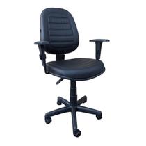 Cadeira Executiva ALTA Costurada Giratória c/ Braços Reguláveis - MARTIFLEX - 32988 Cadeira Executiva ALTA Costurada Giratória c/ Braços Reguláveis - MARTIFLEX - 32988