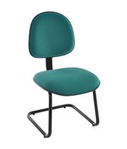 Cadeira Executiva base Fixa em S Linha Office Economy - Design Office Móveis