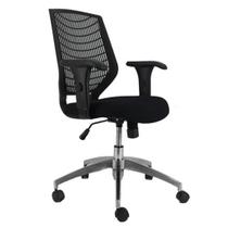 Cadeira Executiva Ergonômica Delli Base Giratória de Alumínio Cadeira Executiva Ergonômica Delli Base Giratória de Alumínio