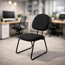 Cadeira Executiva Fixa Base Sky P/ Escritório Ergonômica