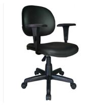 Cadeira Executiva LISA Giratória com Braços Reguláveis MARTIFLEX Cor Preta 31003