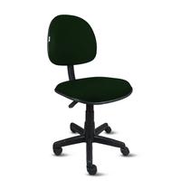 Cadeira executiva ômega em base giratória - tecido crepe verde musgo - pp06 Cadeira executiva ômega em base giratória - tecido crepe verde musgo - pp06