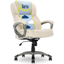 Cadeira Executiva Serta Garret com Encosto Médio Ergonômica Marfim Cadeira Executiva Serta Garret com Encosto Médio Ergonômica Marfim
