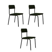 Cadeira Fit Fixa C/4 Pes 475 X 505 X 810 Mm C/3 Un. Klee Verde Musgo Klee Verde Musgo Cadeira Fit Fixa C/4 Pes 475 X 505 X 810 Mm C/3 Un. Klee Verde Musgo Klee Verde Musgo
