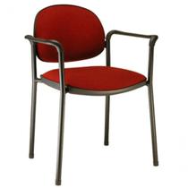 Cadeira Fixa Base Fixa King Vermelho Cadeira Fixa Base Fixa King Vermelho