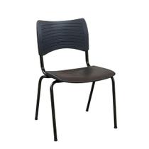 Cadeira Fixa Empilhável Plástica Turim Fixa