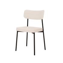 Cadeira Fixa Estofada Mynna Tecido