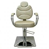 Cadeira Fixa Salão de Beleza Cabeleireiro e Barbearia Modelo Soft Base Quadrada