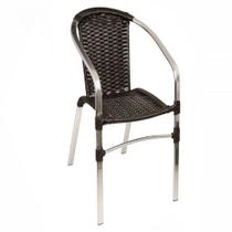 Cadeira Floripa em Alumínio Varanda, Jardim e Churrasqueira Trama Original
