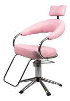 Cadeira Futurama Para Salão De Beleza Rosa
