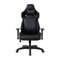 Cadeira Gamer 1STPLAYER WIN101, Até 160kg, Reclinável, com Almofadas, Material PVC, Preta e Rosa - WIN-101-BK Cadeira Gamer 1STPLAYER WIN101, Até 160kg, Reclinável, com Almofadas, Material PVC, Preta e Rosa - WIN-101-BK