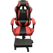 Cadeira Gamer 3 niveis Reclinagem e 2 pontos massagem B/E - FLUXO JADE