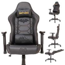 Cadeira Gamer Batman Coleção Dc Profissional Giratória