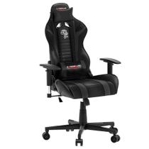 Cadeira Gamer Black Hawk, Até 140kg, Com Almofadas, Reclinável, Preto - CH05BK Cadeira Gamer Black Hawk, Até 140kg, Com Almofadas, Reclinável, Preto - CH05BK