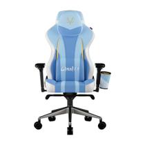 Cadeira Gamer CMI-GCX2-CHUNLI Caliber X2 Street Fighter 6 Branco e Azul Cooler Master