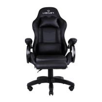 Cadeira Gamer com Apoio de Pés Level Preta Healer Cadeira Gamer com Apoio de Pés Level Preta Healer