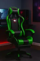 Cadeira Gamer com apoio para os pés Reclinável Profissional p Escritório e Jogos