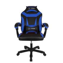 Cadeira Gamer Conthey Supra Até 120 Kg Reclinável Preto/azul Cadeira Gamer Conthey Supra Até 120 Kg Reclinável Preto/azul