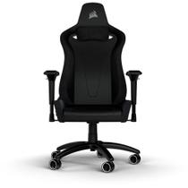 Cadeira Gamer Corsair TC200 Preta, Até 122 kg, Descanso de Braço Braço 4D, Relaxed Fit , Reclinável, Pistão Classe 4, Preto - CF - 9010043-WW