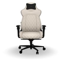 Cadeira Gamer Corsair TC500 Luxe, Até 120Kg, Com Almofada, Braço 5D, Cilindro Classe 4, Geada - CF-9010067-WW