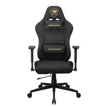 Cadeira Gamer Cougar Pryme Gold Até 120Kg Preta e Dourado - CGR-PRM-GLB