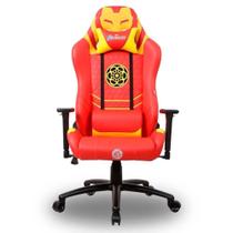 Cadeira Gamer Dazz Marvel Homem de Ferro - Encosto Reclinável 180 - Construção em Aço - 62000051
