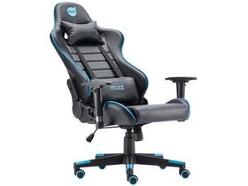 Cadeira Gamer DAZZ PRIME X V2, para Até 140KG, Inclinação 180 Grau, Claase 4, Preto e Azul - 62000155