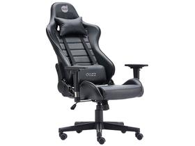 Cadeira Gamer DAZZ PRIME X V2, para Até 140KG, Inclinação 180 Graus, Claase 4 Preto e Cinza - 62000154