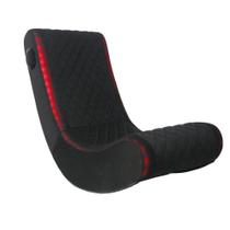 Cadeira Gamer de Balanço Pelegrin PEL-3024 Preta com Led e Auto-falante Bluetooth