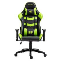 Cadeira Gamer DN3 Giratória Preto/Verde - DRAXEN