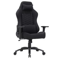 Cadeira Gamer DT3 Gamma Fabric, Até 130 Kg, Com Almofadas, Reclinável, Descanso de Braço 3D, Preto - 13491-8 - DT3 Sports